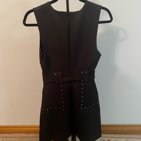 Marciano black dress with belt. Size small. - Picture 5 of 8